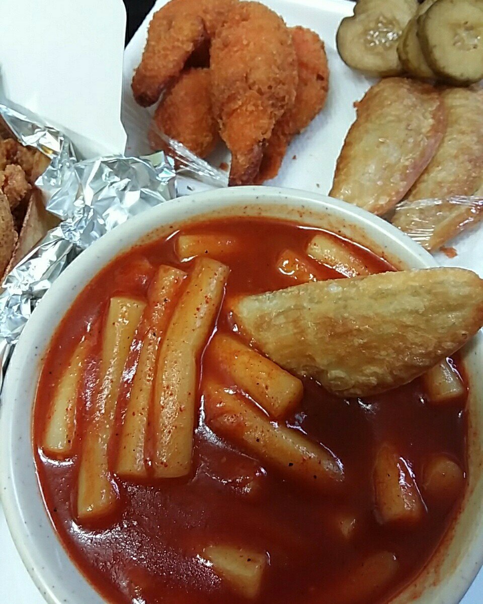 어제 저녁에 먹은 떡볶이+치킨 - 인벤 요리/맛집 갤러리 - 인벤 웹진 인벤 : 어제 저녁에 먹은 떡볶이+치킨