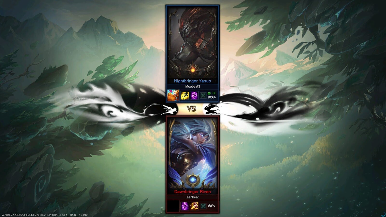 6 5 Pbe 업데이트 리븐 야스오 스킨 스플래시 아트 특별 로딩 화면 등 Lol 인벤