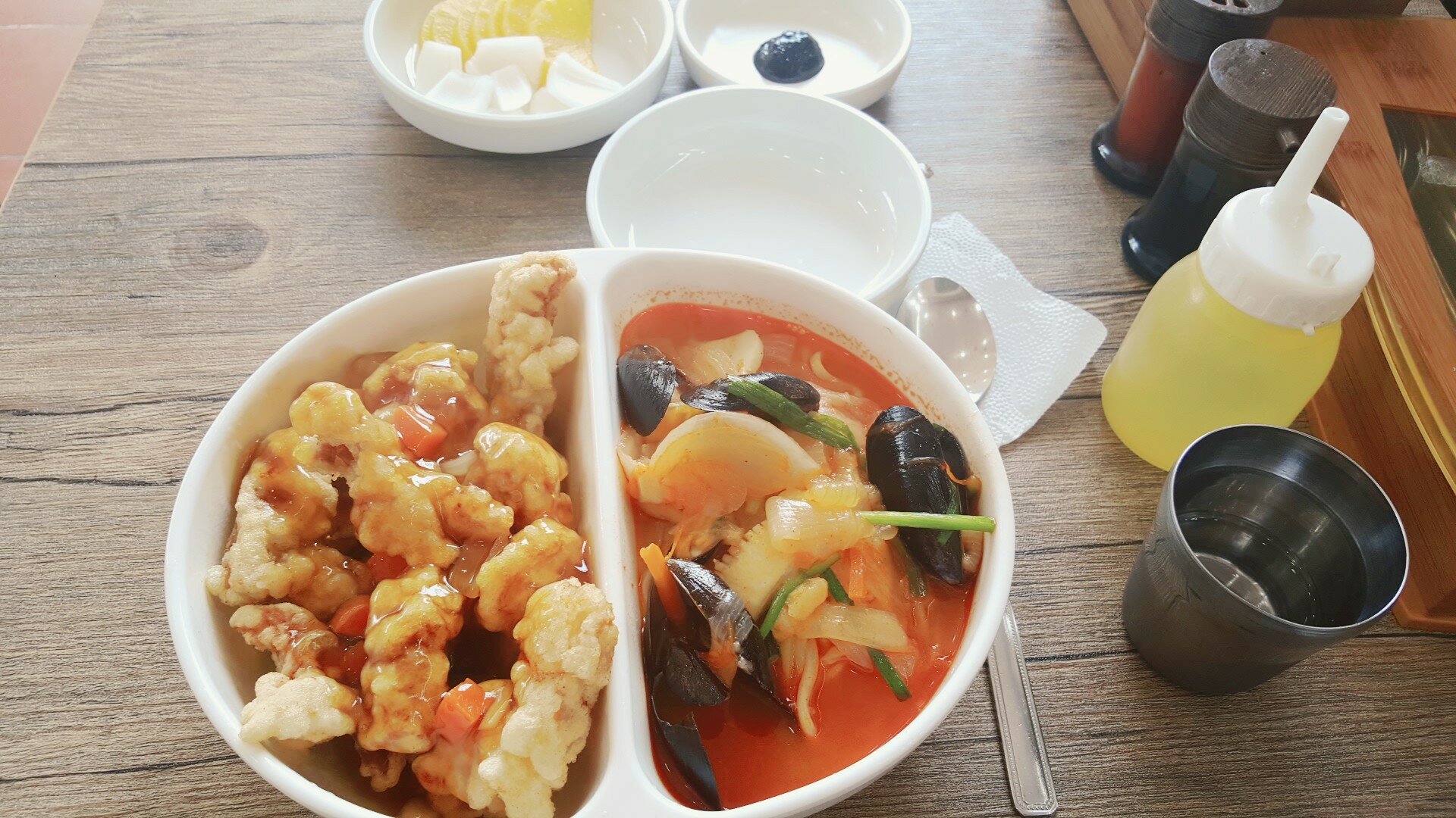 메이플스토리 인벤 : ㅁㅊ 중국집왔는데 탕수육 소스 부어서줌ㅡㅡ - 메이플스토리 인벤 자유게시판