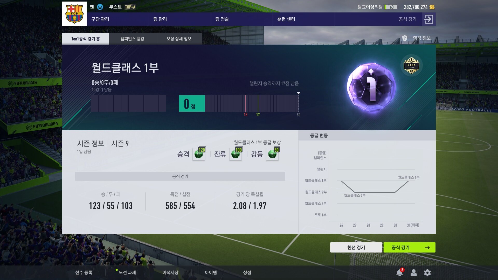 4123을 Rate my tactic에서 5성받게 짜봤는데 어떨까요? - FM2021 전술토론 - 에펨코리아