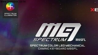 한층 더 강화된 디자인과 1690만 색상 풀 RGB LED로 돌아온 제닉스 TESORO M9 SPECTRUM