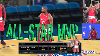NBA2K17 Mycareer All-star MVP