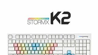 레인보우 37키캡 게이밍 키보드 STORMX K2 출시