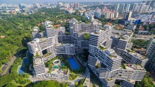 싱가포르의 신개념 아파트 디자인