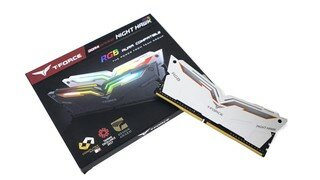 T-Force DDR4 16G PC4-25600 CL16 Night Hawk RGB 튜닝메모리 리뷰!