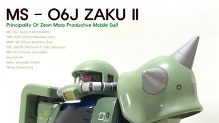[MG] 자쿠2 지상형 2.0(MS-06J-ZAKU II)