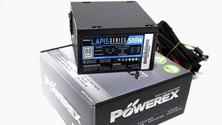 파워렉스 새로운 가성비 파워! LAPIS 500W 80Plus Standard 230V EU