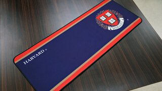 HARVARD WIDE MOUSE PAD