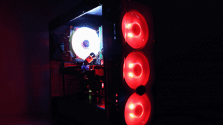 고급스러움과 RGB의 화려함이 공존하는 쿨러마스터 MASTERBOX LITE 5 RGB 컨트롤러 강화유리 사용기