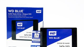 3D 낸드 탑재로 성능이 더욱 좋아진 WD Blue 3D SSD (250GB)