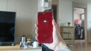 아이폰8 plus red 데려왔습니다