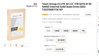 [NewEgg] Team Group 1TB SSD $177.99