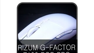 리줌 G-FACTOR Z100 RGB PRO GAMING MOUSE 리뷰