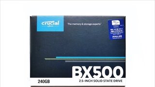 마이크론 Crucial BX500 아스크텍 240 GB 리뷰