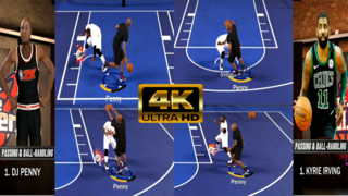 NBA2K19 카이리어빙 VS DJ 패니 드리블러 블랙탑 코믹 실황
