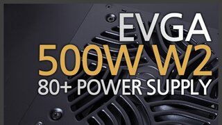 고품질의 작지만 강한 친구! 성능, 소음 가장 효율적인 파워 서플라이 EVGA 500 W2 리뷰~!