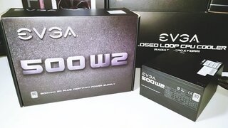 EVGA 500 W2 80PLUS Standard 파워 서플라이 필드테스트 - EVGA가 좋다! 1부