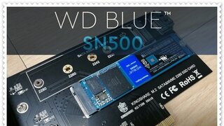성능 안정성 모두 만족 WD Blue SN500 M.2 2280 (500GB)