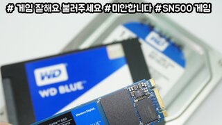 WD Blue SN500 NVMe에 담은 게임, 게임 로딩 속도는!?