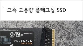 웨스턴디지털 플래그십 SSD, WD Black SN750 개봉기와 벤치마크, 종합테스트