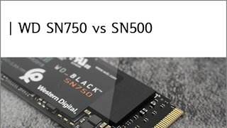 NVMe SSD의 약점? WD Black SN750, Blue SN500 발열 비교 테스트
