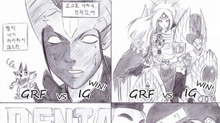 [2019 롤드컵] 8강전 GRF vs IG // FPX vs FNC 간단요약