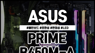 ASUS PRIME B450M-A 라이젠 메인보드