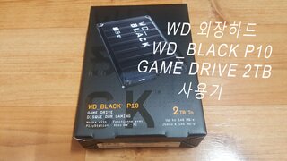 Western Digital WD Black P10 Game Drive 사용기