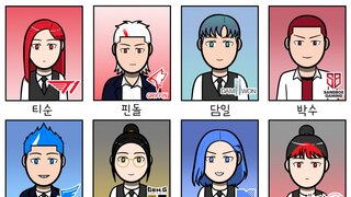 LCK 구단별 캐릭터 (2020 시즌)