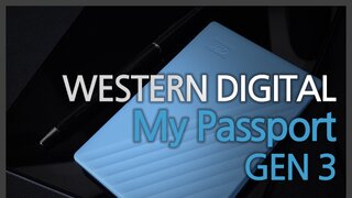 ﻿Western Digital, WD NEW My Passport Gen3 외장하드 리뷰!
