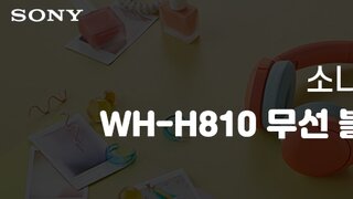 소니 (SONY) WH-H810 무선 블루투스 헤드폰